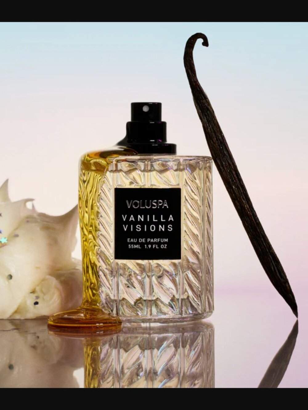 NIP Voluspa Vanilla Visions Eau de Parfum Full Size 55mL Retail Price $90.00 - Picture 6 of 9